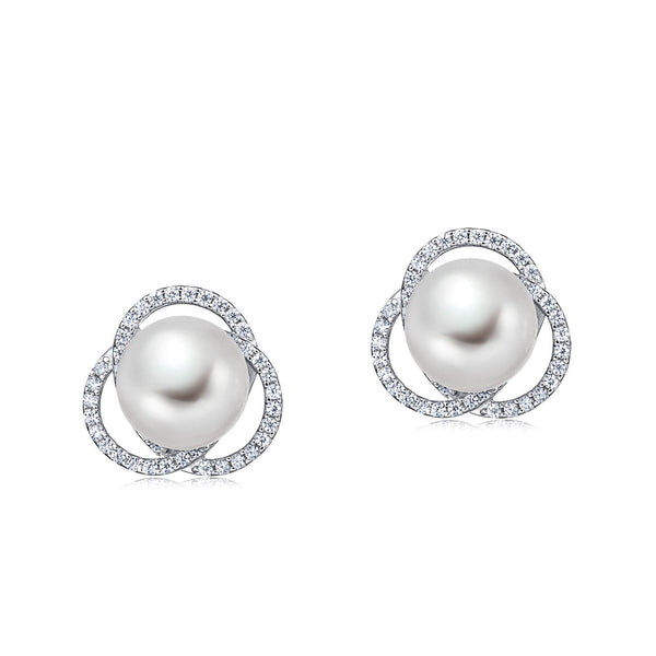 Celtic pearl outlet earrings